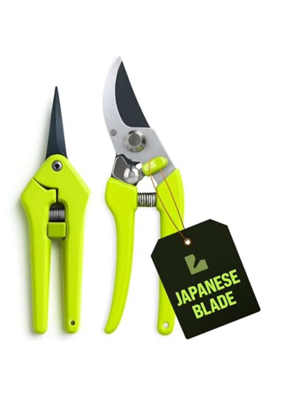 2-Pack Stainless Steel Gardening Scissors,Pruning Shears and Clippers for Garden